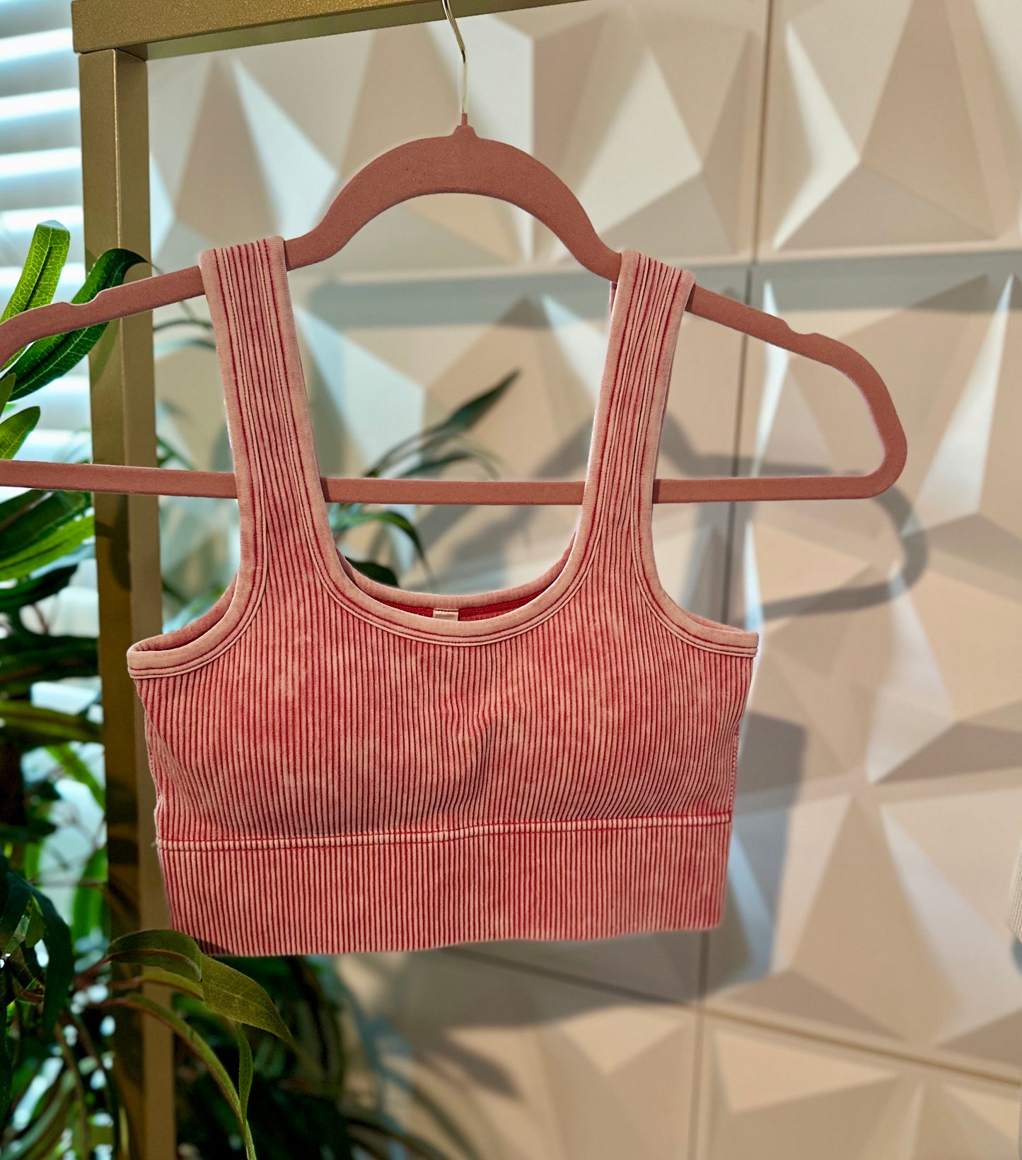 Support Seamless Bra - Ash Pink