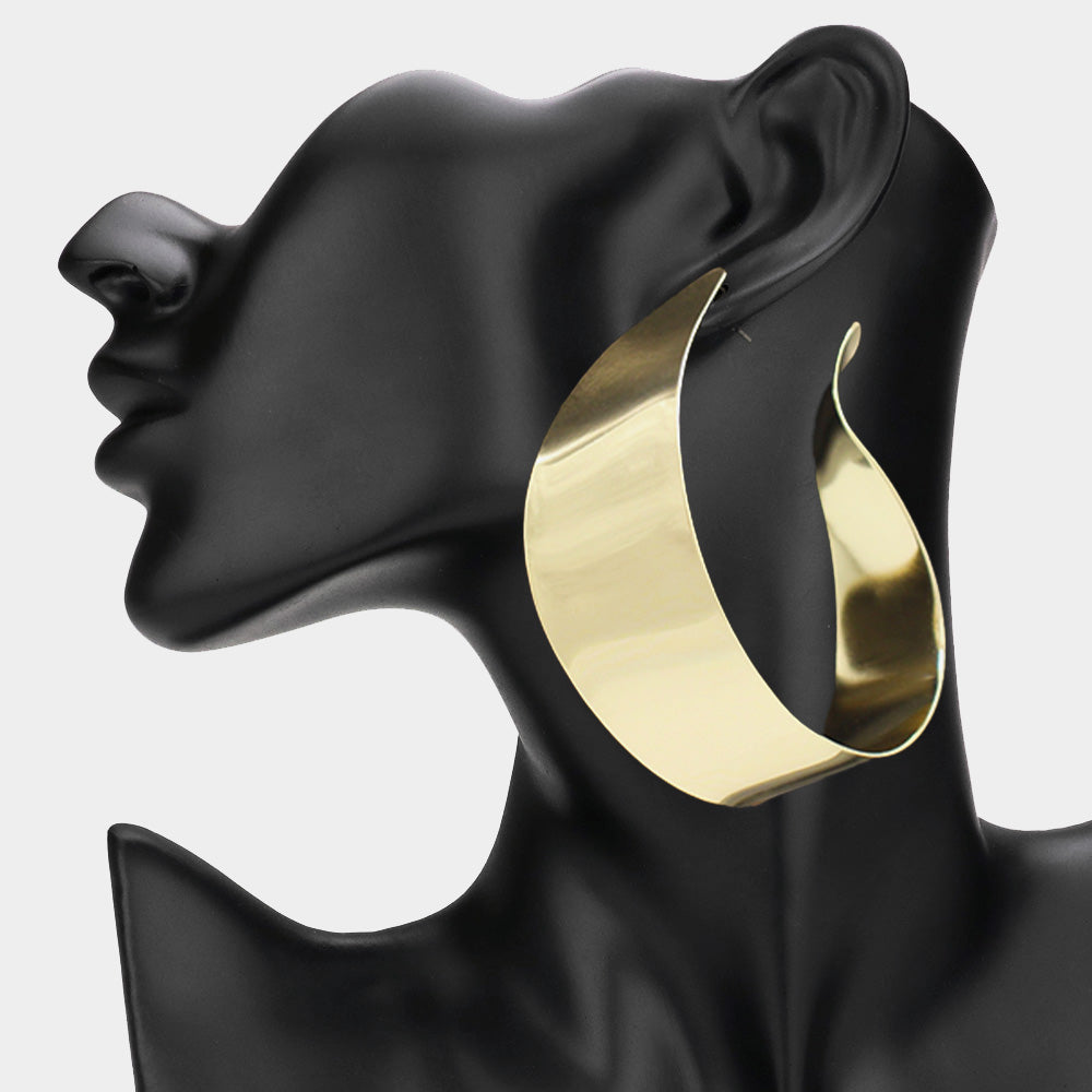 Bold Gold Hoops