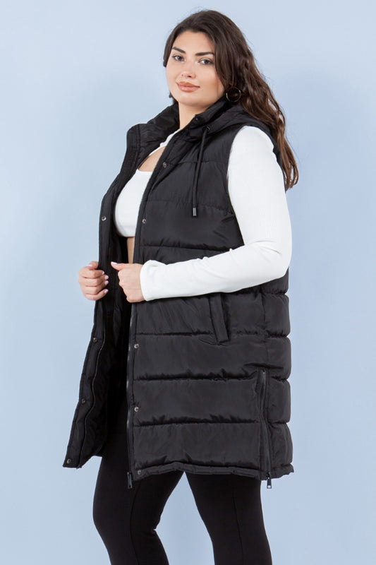 Puffer Vest Long